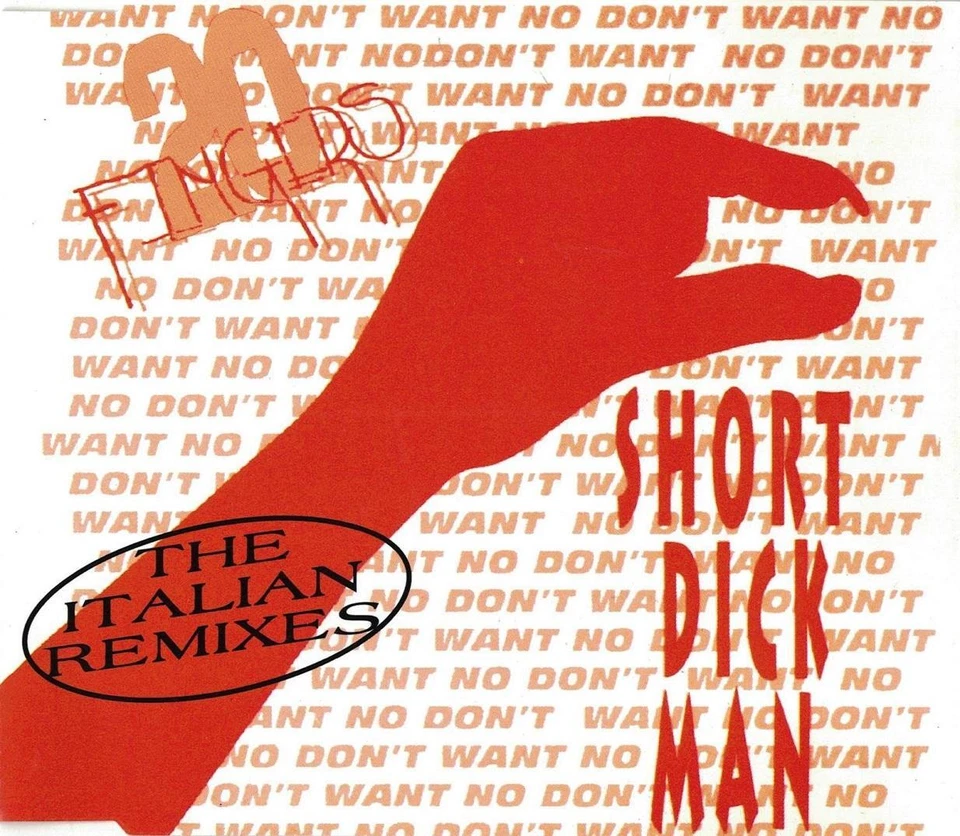CD Maxi-Single 20 Fingers - Short Dick Man (The Italian Remixes) - Bild 1 von 1