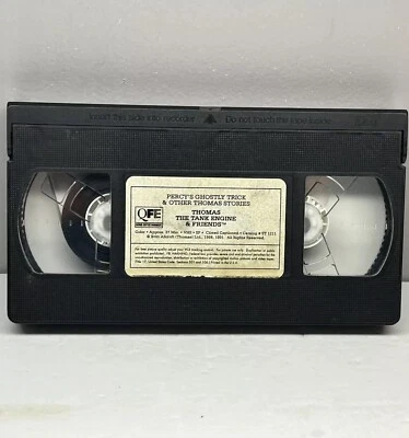 Thomas the Tank Engine & Friends Percy’s Ghostly Trick VHS Video Tape Only Train - Image 1 of 4