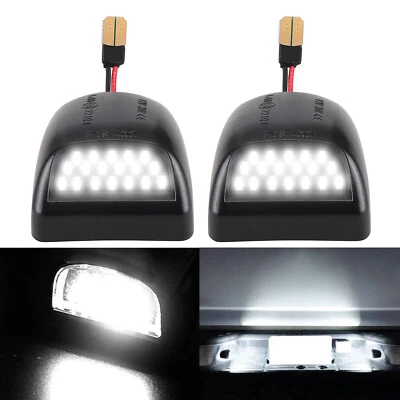 2 X LED License Plate Light Assembly For Chevy Silverado GMC Sierra 1500 2500 - Image 1 of 4