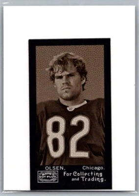 2008 TOPPS MAYO FOOTBALL CUT PLUG MINI 49 GREG OLSEN BEARS - Image 1 of 2