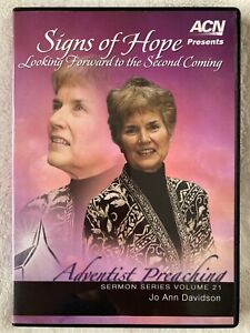 7th Day Adventist Preaching DVD Set - Signs of Hope 2nd Coming - Jo Ann Davidson