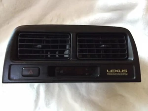 OEM 97-01 Lexus ES300 Center Dash Air Vent Vents Clock Hazard Light Switch 98 99 - Bild 1 von 6