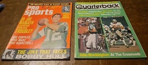 (2) Vintage Joe Namath Cover Magazines - Picture 1 of 3