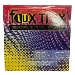 VARIOUS - Flux Trax (UK/1995) 12" Vinyl (4) Compilation VG+ TECHNO ACID HOUSE - Picture 1 of 15