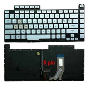 US RGB Backlit Keybaord For ASUS ROG Strix G512 G512LV G512LU G512LI G512LW - Picture 1 of 4