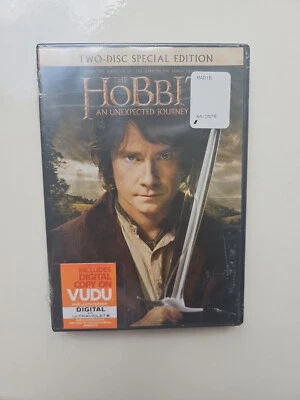 The Hobbit: An Unexpected Journey Two-Disc DVD Special Edition 2012 Sealed  - Image 1 of 3