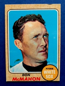 Tarjeta de béisbol 1968 Topps #464 Don McMahon Chicago White Sox EX - Imagen 1 de 2