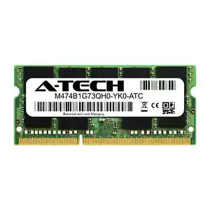 8GB PC3-12800 ECC SODIMM (Samsung M474B1G73QH0-YK0 Equivalent) Server Memory RAM - Picture 1 of 2