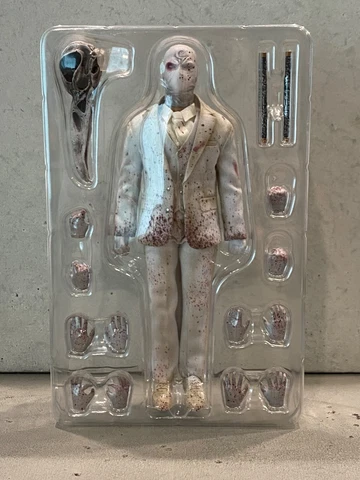 AT-MK-NHBD-C: Aton custom 1/12 MoonKnight Mr. Knight Figure (No Hood, Bloody) Cover