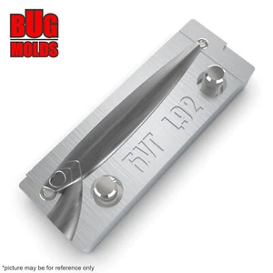 Fishing Sinker Mold Aluminium Fishing Mold Lure making Lead Molds Bleak Pilker - Picture 1 of 6