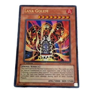 Yu-Gi-Oh! Lava Golem SDMA-EN014 1st Edition Ultra Rare PLAYED - Picture 1 of 9
