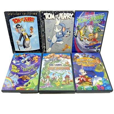Tom and Jerry Spotlight Collection and movies DVD Lot Wizard of OZ - Image 1 of 2