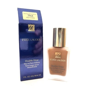 ESTEE LAUDER Double Wear Stay in Place Makeup Foundation Deep Amber 7N1 1 Fl Oz - Picture 1 of 8