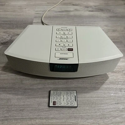 Bose Wave Radio AWR1-1W AM/FM Stereo Alarm Clock With Remote Tested - Image 1 of 4