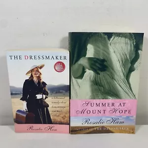 2 Lot Rosalie Ham- The Dressmaker & Summer at Mount Hope Paperbacks Historical - Picture 1 of 11