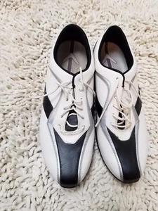 Callaway W462-50 Golf Shoes Sz 10 Black And white - Picture 1 of 7