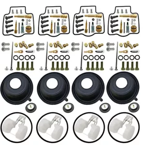 4X Carburetor Diaphragm Float For Kawasaki Ninja ZX-9R GPZ900R ZX900 1994-2003 - Picture 1 of 4