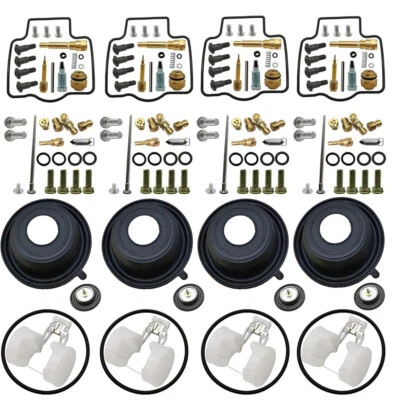 4X Carburador Diafragma Flotador Para Kawasaki Ninja ZX-9R GPZ900R ZX900 1994-2003