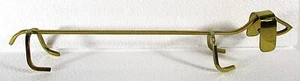 SIMON KOPS WIS/IL ARTIST MINIMALIST BRASS ABSTRACT SCULPTURE DACHSHUND LONG MINT - Picture 1 of 5
