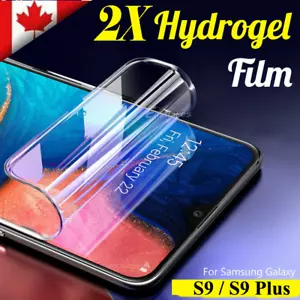For Samsung Galaxy S9 S9 Plus 2x Full Coverage Hydrogel Screen Protector Film - Bild 1 von 13