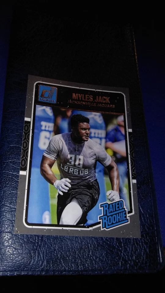 2016 Donruss Rated Rookie   Myles Jack RC#387 - Image 1 of 1