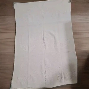 Vtg Native America by Alps Cotton Sweater Knit Throw Blanket DUCKS ARROWS 38x57 - Picture 1 of 12