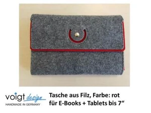 Tasche FILZ Tablet + E-Book 200-R für 7" Acer Kindle Lenovo Samsung Tolino - Bild 1 von 10