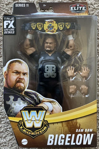 WWE Legends Series 11 Bam Bam Bigelow Action Figure - Wrestling Elite Collection Cover