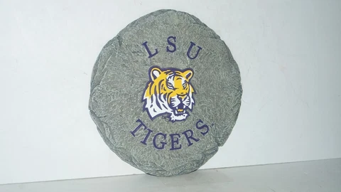 LSU LOUISIANA STATE UNIVERSITY TIGERS STEPPING STONE OR WALL HANGING PLAQUE Cover
