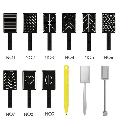 MAGNETIC CAT EYE PLATE PEN STICK for UV LED Gel Nail Art Polish SGP SUPER GEL