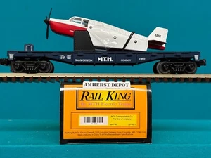 30-7621 MTH Railking Flat Car with Airplane 0/027 New - Picture 1 of 1