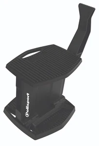 Soporte de elevación plegable para motocicletas Polisport negro MX Motocross MX Enduro - Imagen 1 de 2