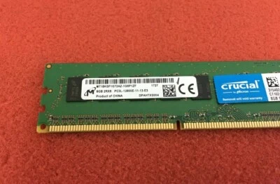 MT18KSF1G72AZ-1G6P1ZF Micron 8GB PC3-12800 DDR3-1600MHz ECC Unbuffered CL11... - Image 1 of 4
