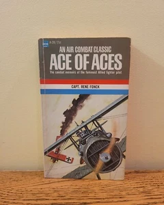 Ace of Aces Capt. Rene Fonck Fighter Pilot Air Combat Classic 1967 Ace Books - Picture 1 of 7