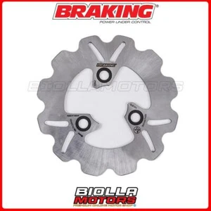 YA12FID DISCO FRENO ANTERIORE SX BRAKING PIAGGIO ZIP FAST RIDER 2T 50 1996 - WAV - Foto 1 di 5