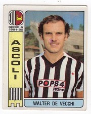 1981/82 SOCCERATORI PANINI FIGURE NEW number 8 ASCOLI DE OLD