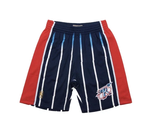 Men's Mitchell & Ness NBA Swingman Road Shorts Houston Rockets 96-97 Size Small Cover