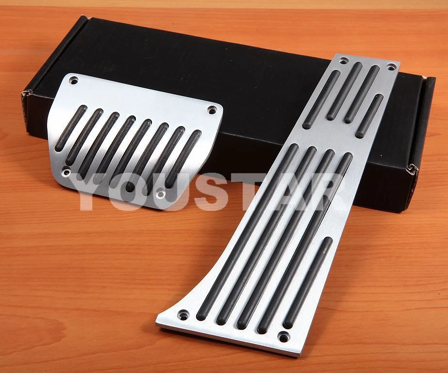 Sporty Aluminum Pedal A/T Automatic BMW E46 E60 E38 E65 E90 E91 E88 E81 M3 M5 M6 - Image 1 of 1