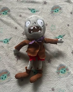 Plants Vs Zombies Vintage Plüschtier Kuscheltier Zombie Puppe Stofftier Figur Sammler - Bild 1 von 1