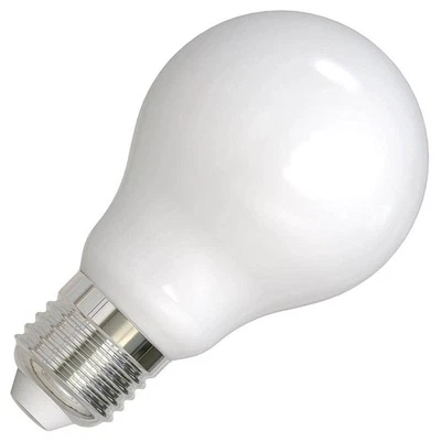 Bulbrite 776869 8.5 Watt LED A19 Milky Finish Decorative Medium (E26) Base 3000K - Image 1 of 2