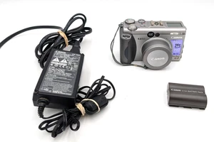 Canon PowerShot G3 4.0MP Digital Camera, Powers on, Screen Not Working, Read - Picture 1 of 9