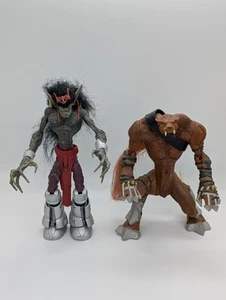 WEREWOLF LOT 2-PACK McFarlane Toys WetWorks Werewolf Variants 1995 Series 7" - Picture 1 of 8