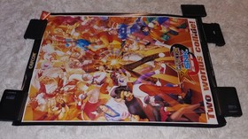 Capcom vs SNK ~  Promo Poster Sega Dreamcast ~ Capcom B2 Arcade Playstation Xbox