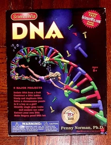 ScienceWiz DNA Projekt Kit 8 Großprojekte mit Broschüre & Tools - Neu - Bild 1 von 3