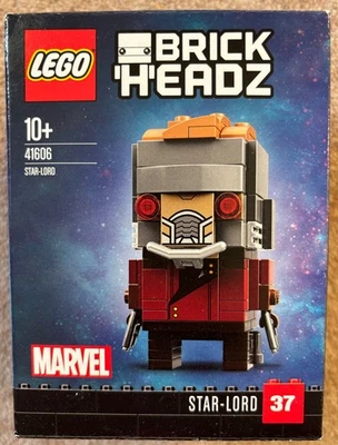 *BRAND NEW* Lego Brickheadz Marvel Avengers (41606) - Star-Lord (No. 37) - Image 1 of 4