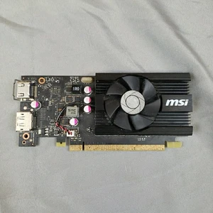 MSI Nvidia GT 1030 2GB DDR4 Graphics Video Card GPU Low Profile 2GD4 LP OC - Picture 1 of 5