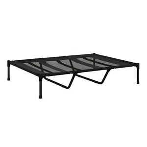 Elevated Dog Bed 48x36in Pet Bed with Non-Slip Feet Indoor Outdoor, Black - Picture 1 of 7