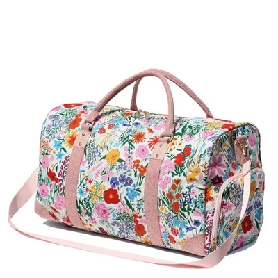 Travel Duffle Bag, Weekender Bag for Women with Shoe Compartment, Carry on Ov... - Image 1 of 4