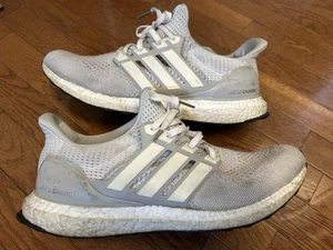 ADIDAS ULTRABOOST 1.0 CREME US 12 HERREN LIMITIERT 2015 AUSGABE GEBRAUCHT AQ5559 - Bild 1 von 6