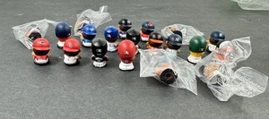 Mixed Lot of MLB TeenyMates Catchers Some Names + Numbers+ NEW Baseball Figures - Picture 1 of 17
